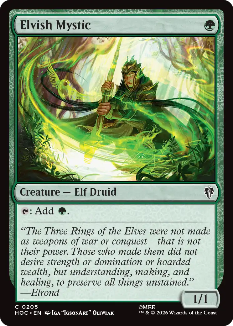 Elvish Mystic [The Hobbit: Eternal-Legal] | Total Play