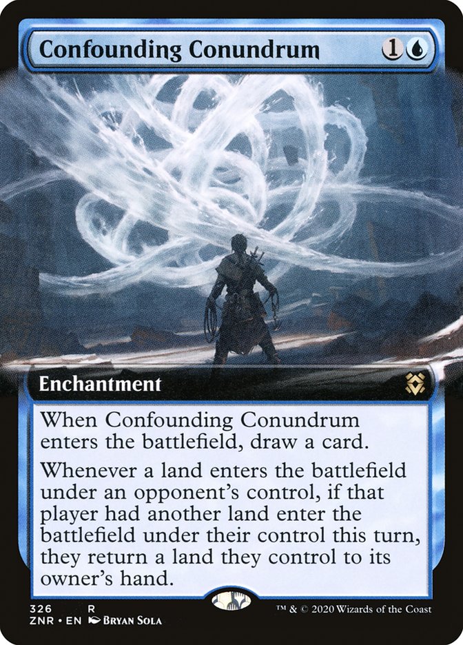 Confounding Conundrum (Extended Art) [Zendikar Rising] | Total Play