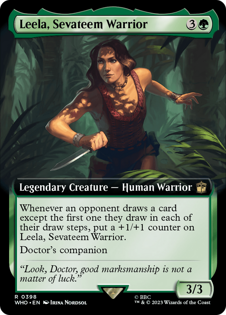 Leela, Sevateem Warrior (Extended Art) [Doctor Who] | Total Play