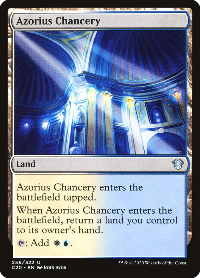 Azorius Chancery [Commander 2020] | Total Play