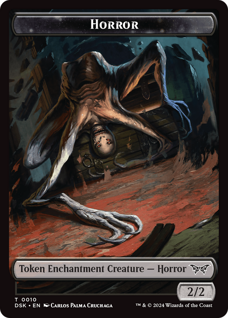 Horror Token [Duskmourn: House of Horror Tokens] | Total Play