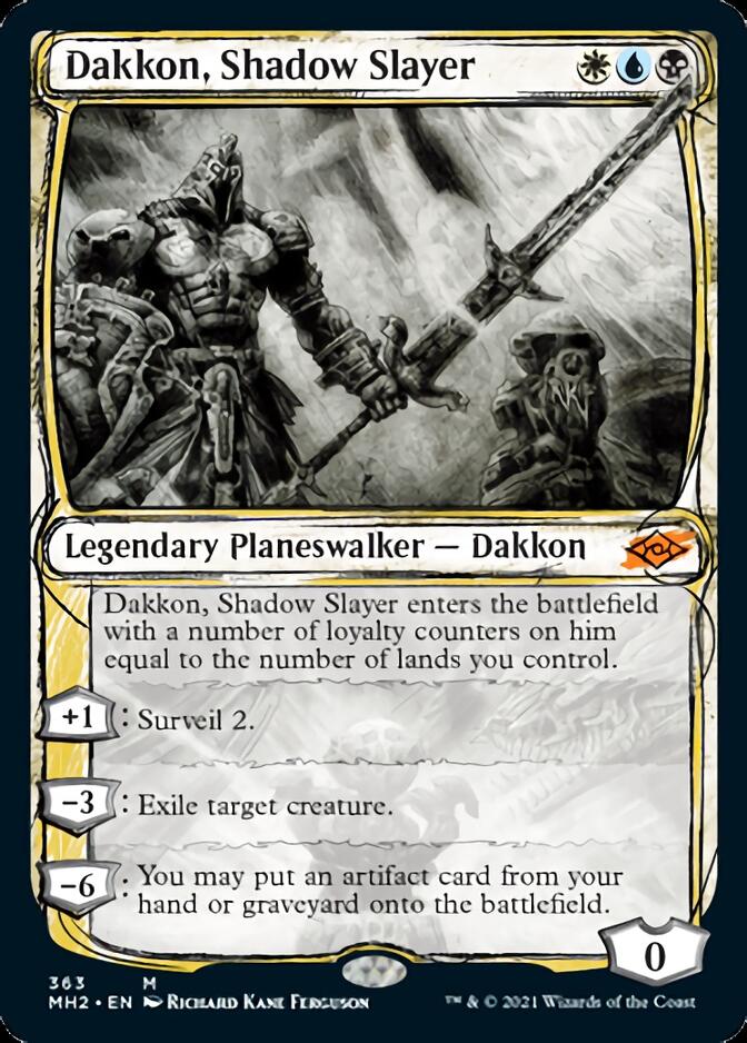 Dakkon, Shadow Slayer (Sketch) [Modern Horizons 2] | Total Play