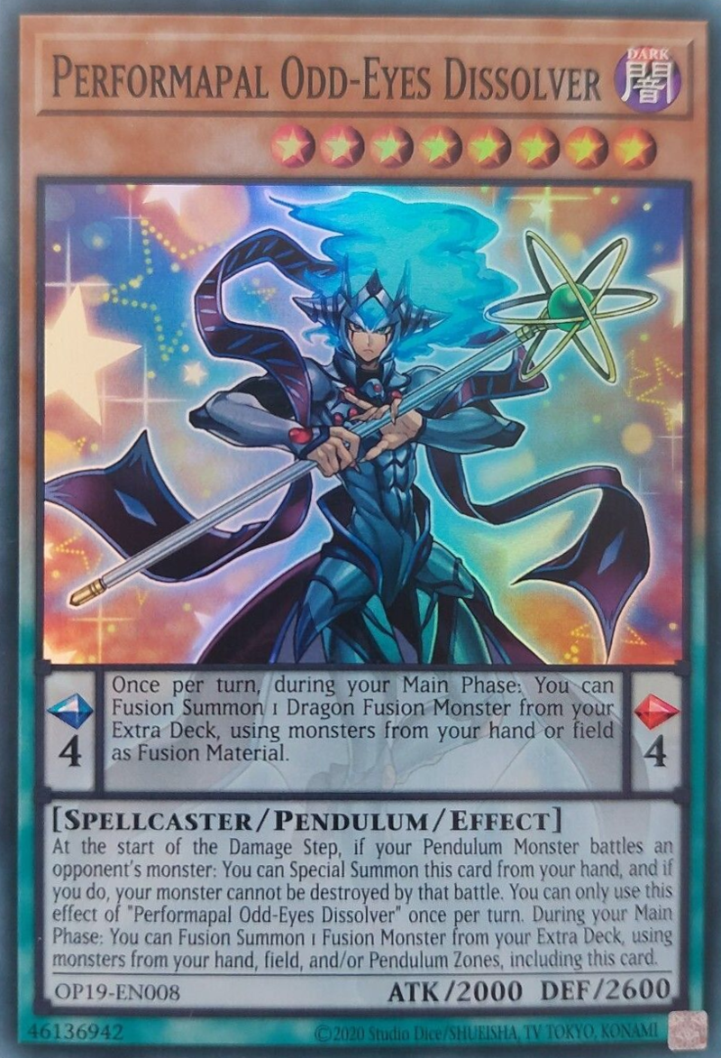 Performapal Odd-Eyes Dissolver [OP19-EN008] Super Rare | Total Play