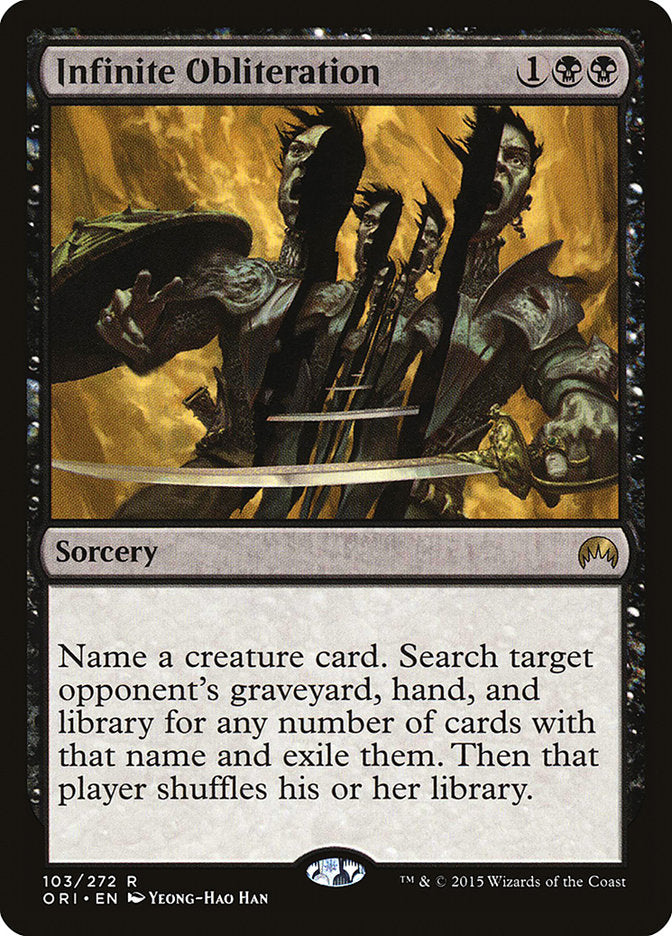 Infinite Obliteration [Magic Origins] | Total Play