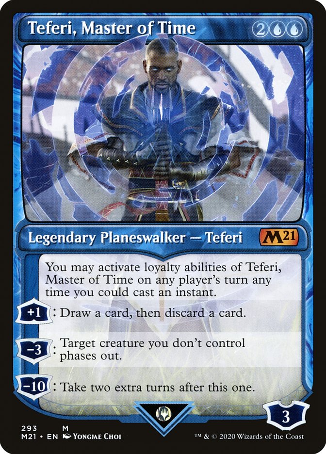 Teferi, Master of Time (Showcase) (293) [Core Set 2021] | Total Play