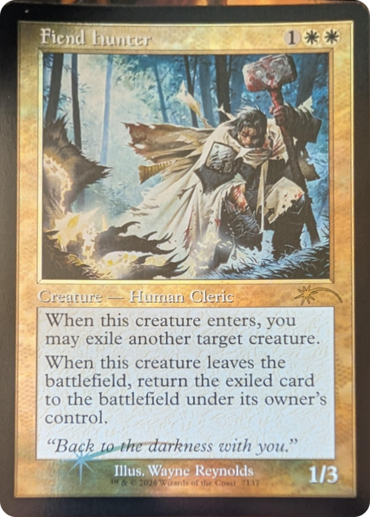 Fiend Hunter (Retro Frame) [Secret Lair Drop Series] | Total Play