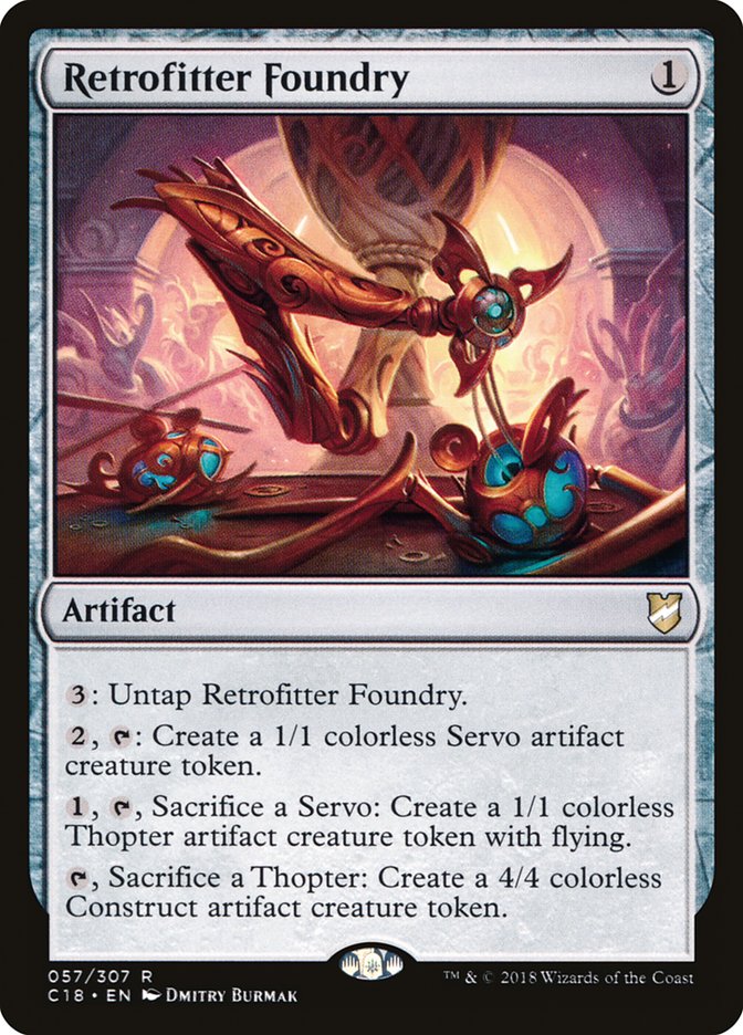 Retrofitter Foundry [Commander 2018] | Total Play