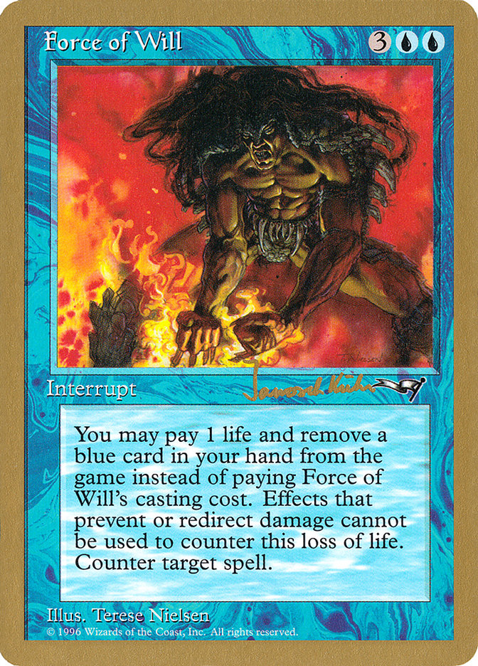 Force of Will (Janosch Kuhn) [World Championship Decks 1997] | Total Play