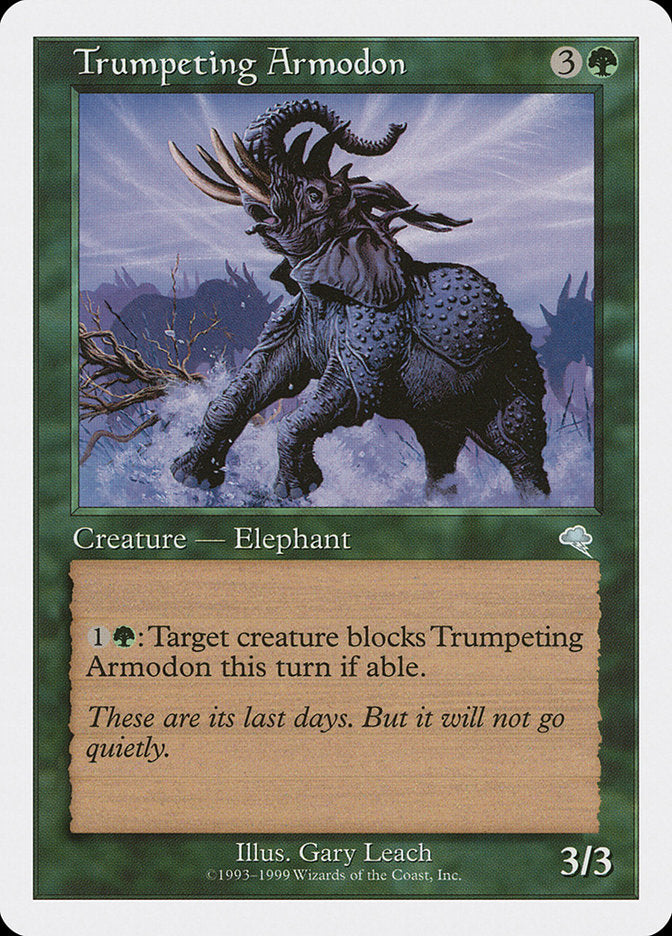 Trumpeting Armodon [Battle Royale] | Total Play