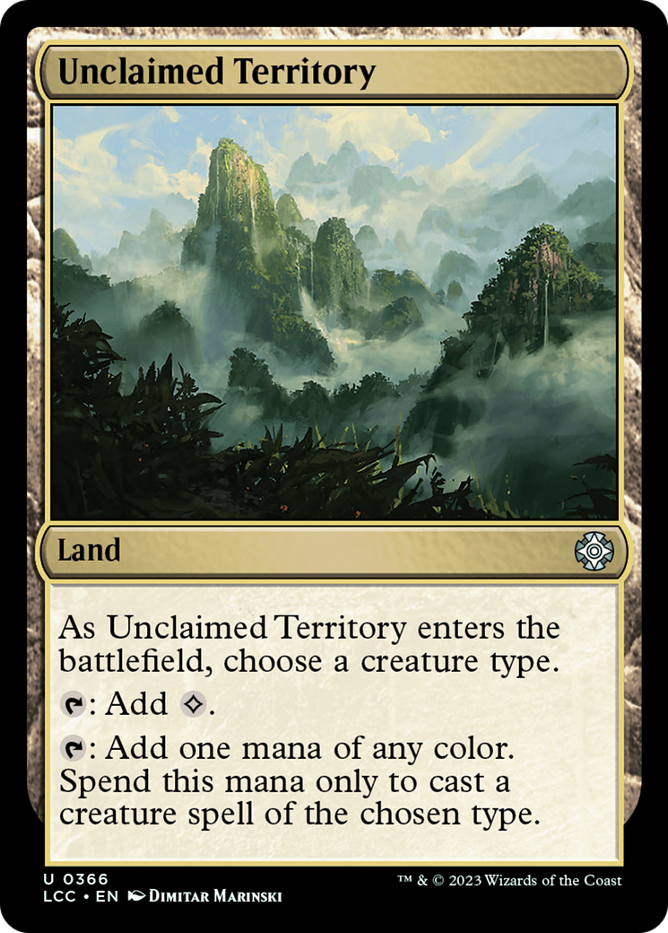 Unclaimed Territory [The Lost Caverns of Ixalan Commander] | Total Play