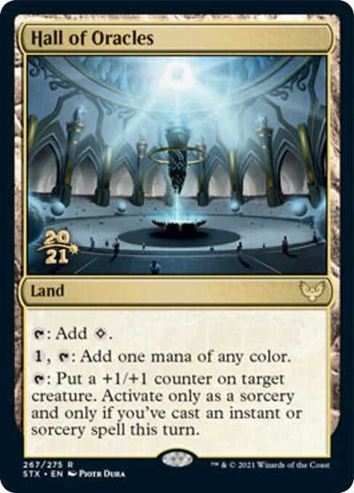 Hall of Oracles [Strixhaven: School of Mages Prerelease Promos] | Total Play