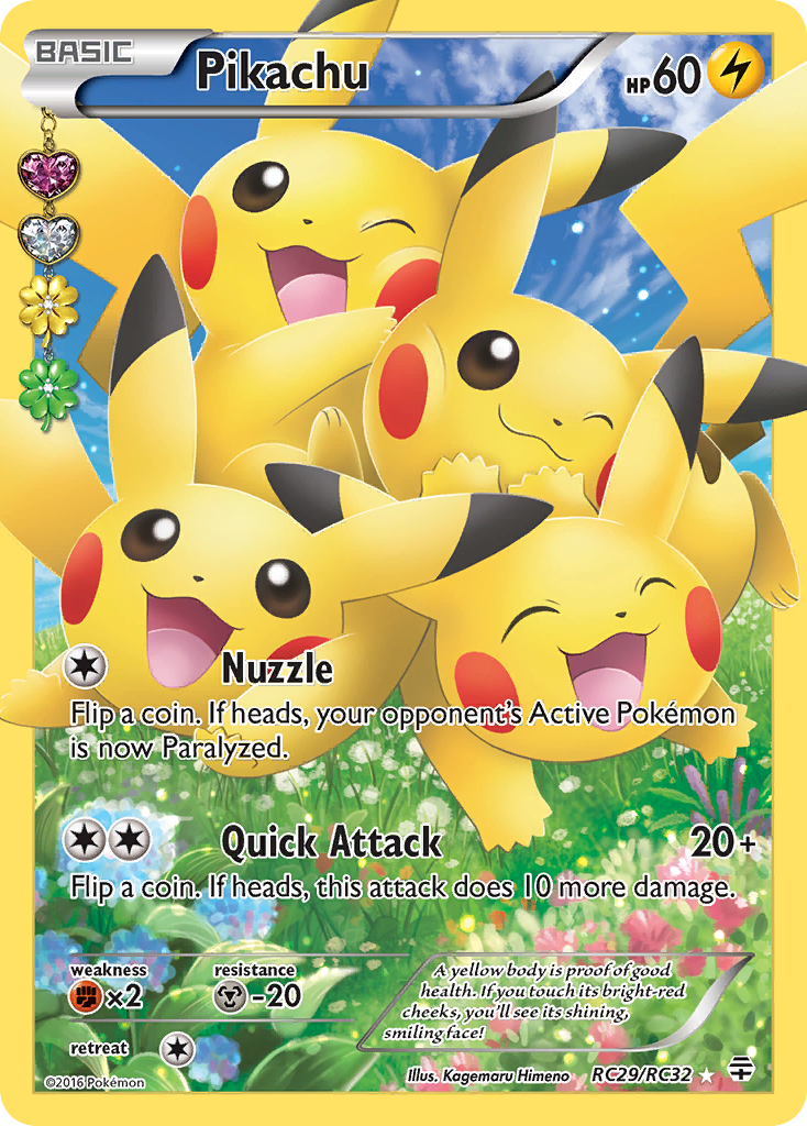 Pikachu (RC29/RC32) [XY: Generations] | Total Play
