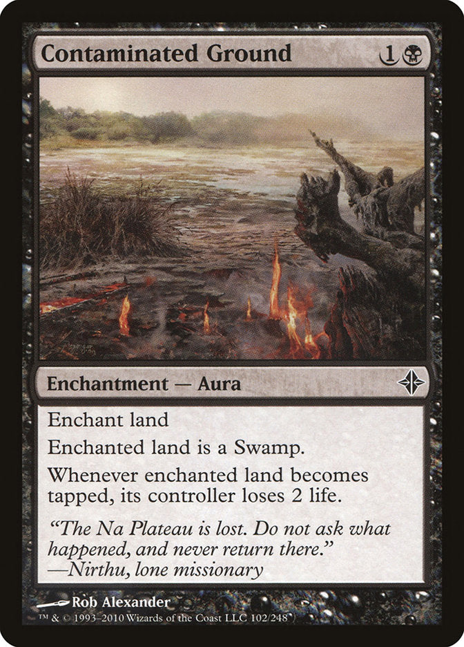 Contaminated Ground [Rise of the Eldrazi] | Total Play