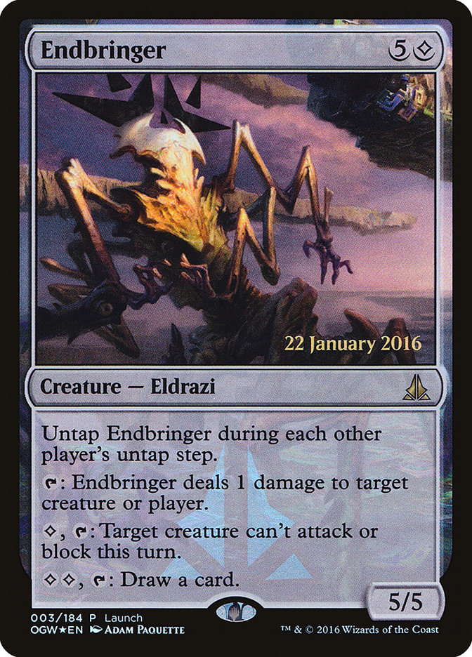 Endbringer (Launch) [Oath of the Gatewatch Promos] | Total Play