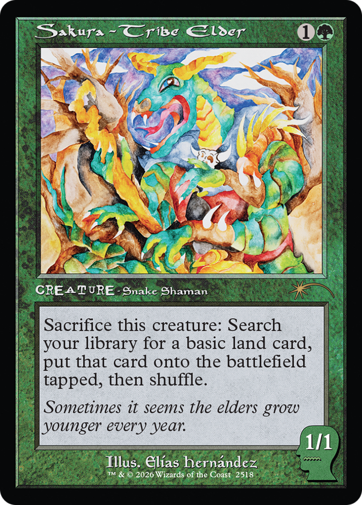 Sakura-Tribe Elder (2518) [Secret Lair Drop Series] | Total Play