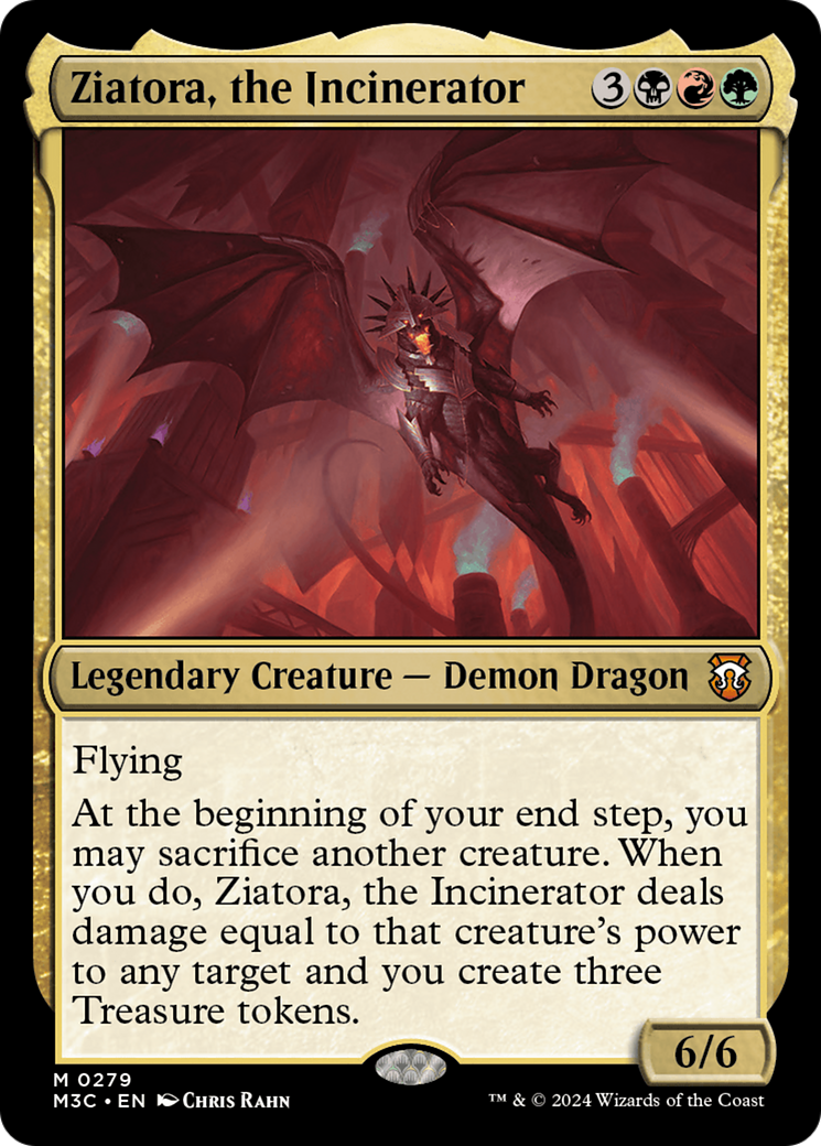 Ziatora, the Incinerator [Modern Horizons 3 Commander] | Total Play