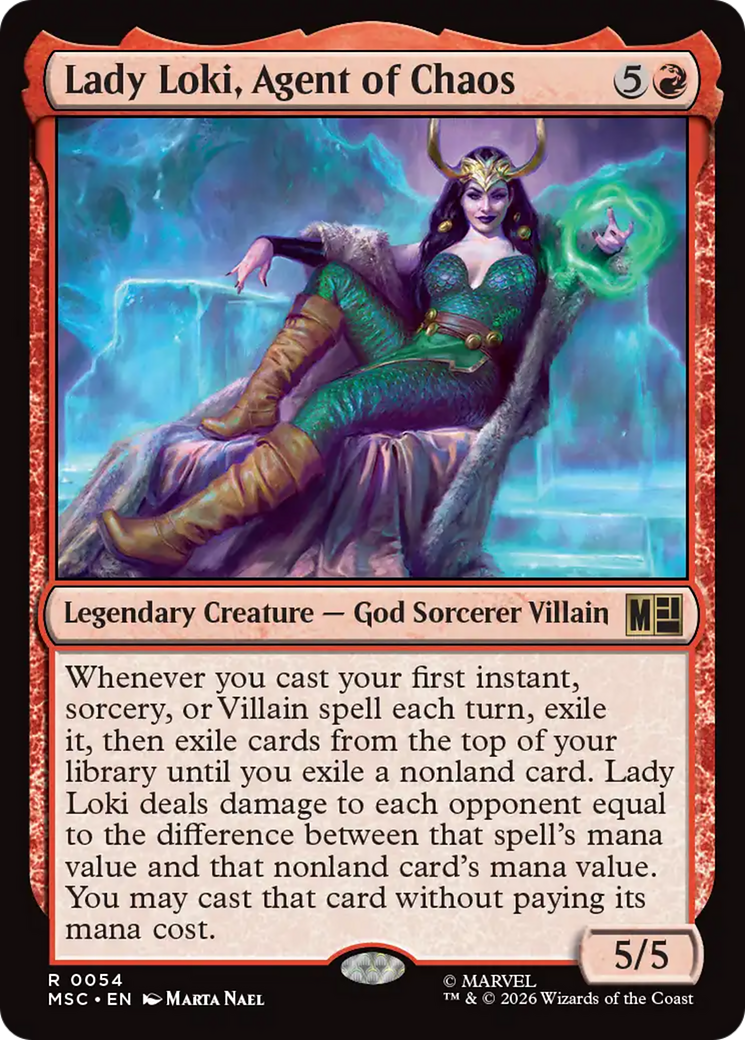 Lady Loki, Agent of Chaos (Surge Foil) [Marvel Super Heroes Commander] | Total Play