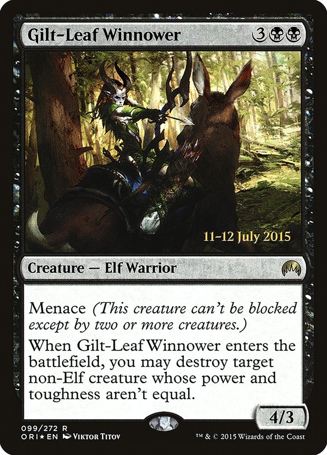 Gilt-Leaf Winnower [Magic Origins Prerelease Promos] | Total Play