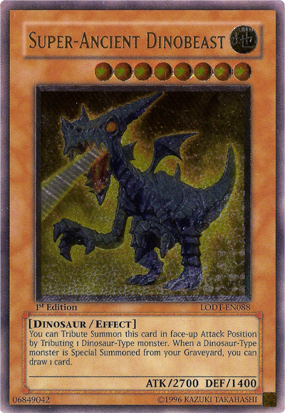 Super-Ancient Dinobeast [LODT-EN088] Ultimate Rare | Total Play