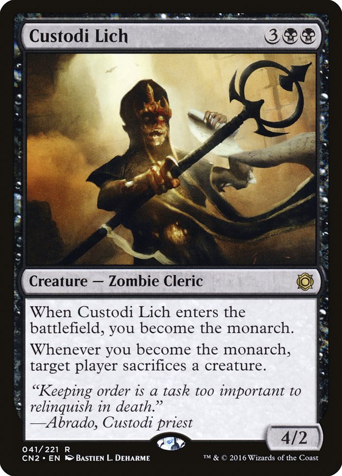 Custodi Lich [Conspiracy: Take the Crown] | Total Play
