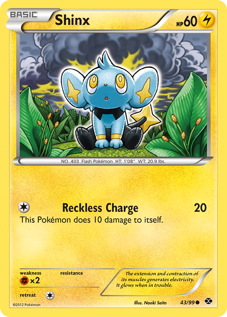 Shinx (43/99) [Black & White: Next Destinies] | Total Play