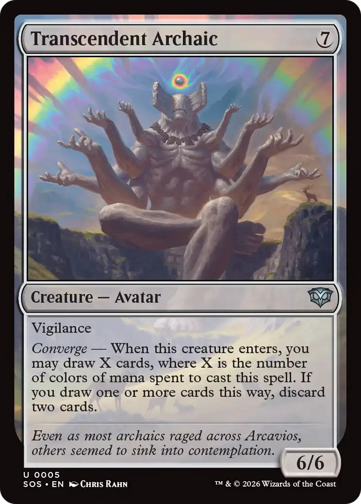 Transcendent Archaic [Secrets of Strixhaven] | Total Play
