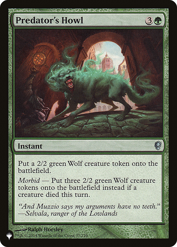 Predator's Howl [The List] | Total Play