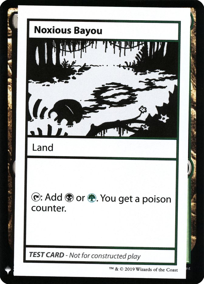 Noxious Bayou [Mystery Booster Playtest Cards] | Total Play