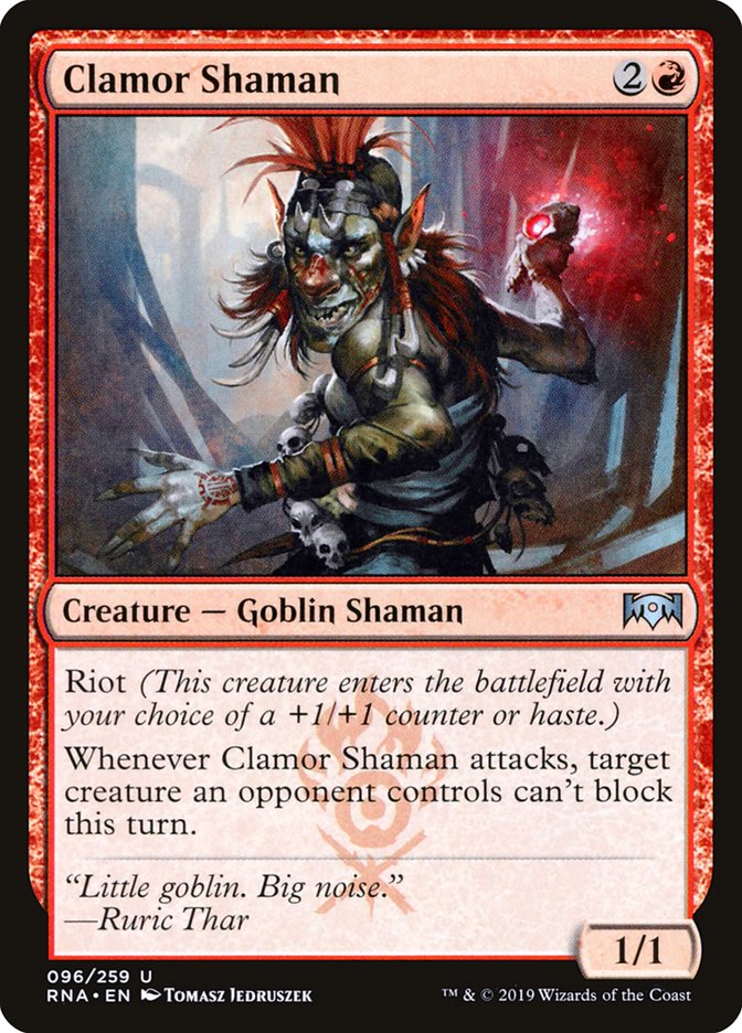 Clamor Shaman [Ravnica Allegiance] | Total Play