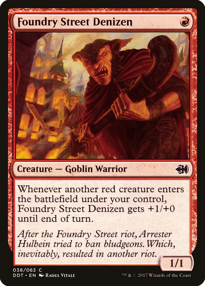Foundry Street Denizen [Duel Decks: Merfolk vs. Goblins] | Total Play