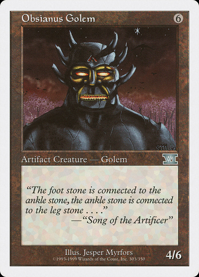 Obsianus Golem [Classic Sixth Edition] | Total Play