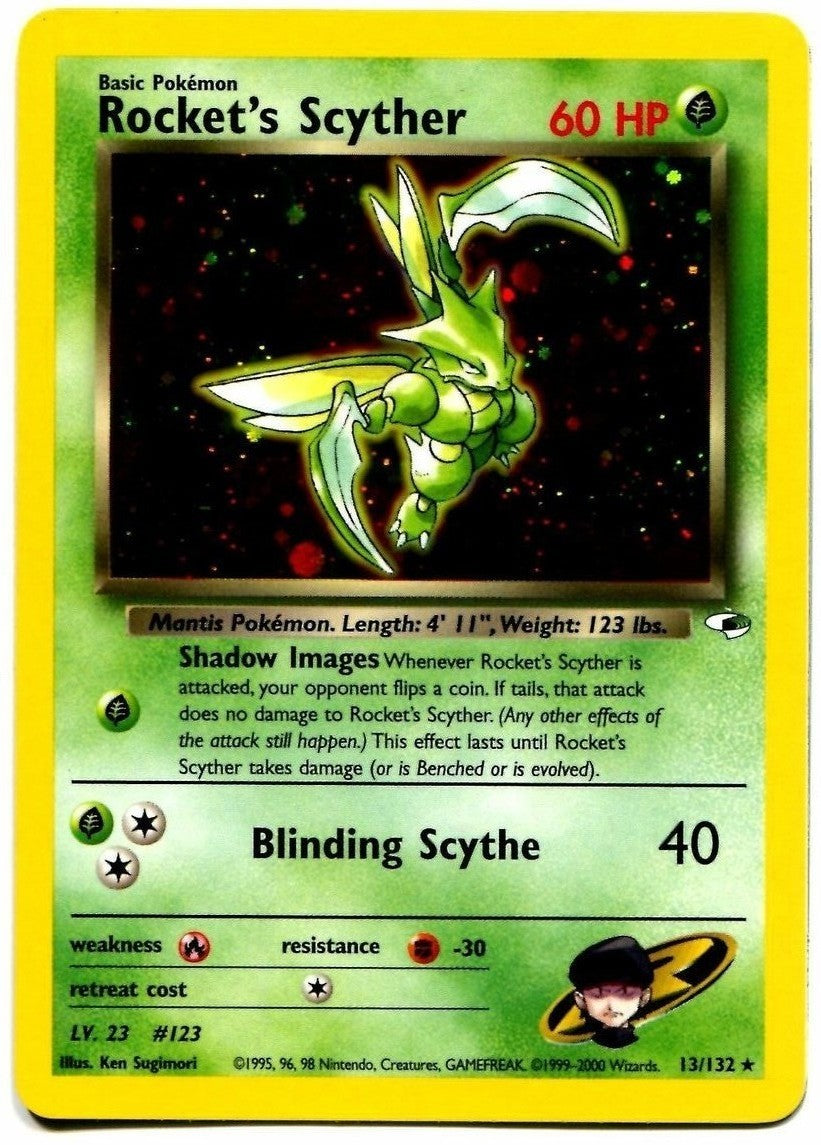 Rocket's Scyther (13/132) [Gym Heroes Unlimited] | Total Play