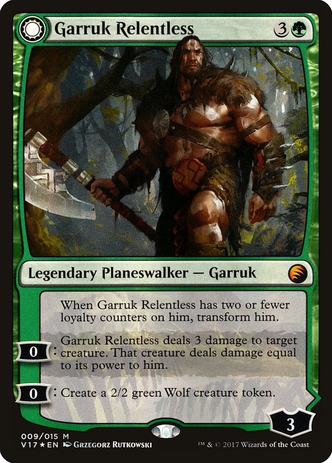 Garruk Relentless // Garruk, the Veil-Cursed [From the Vault: Transform] | Total Play