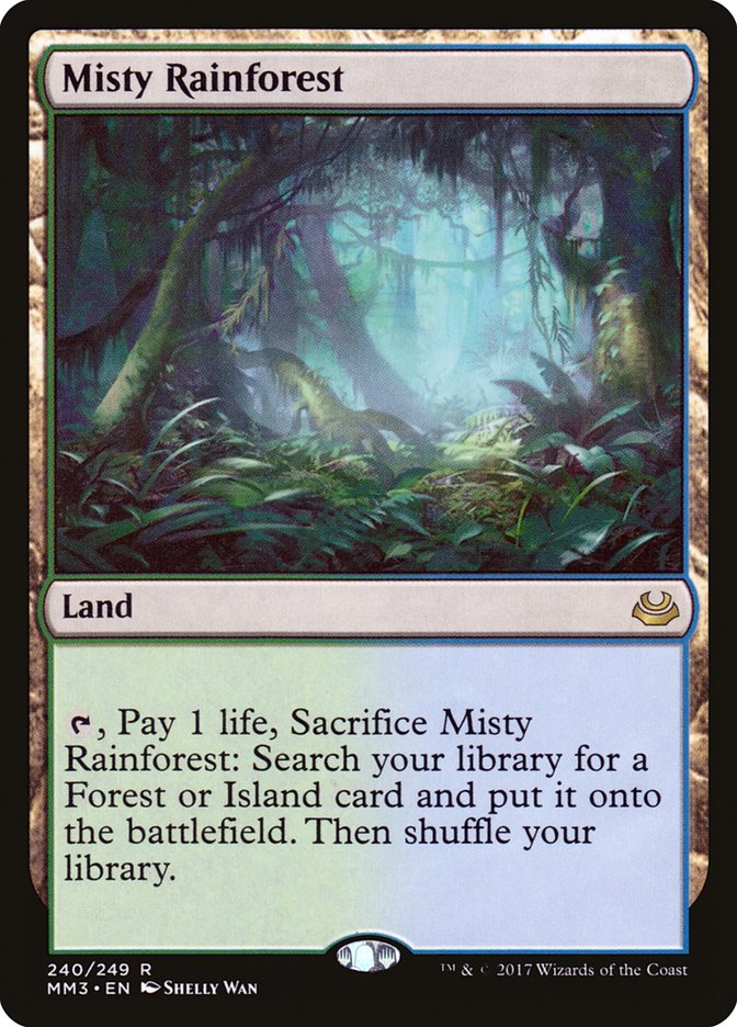 Misty Rainforest [Modern Masters 2017] | Total Play