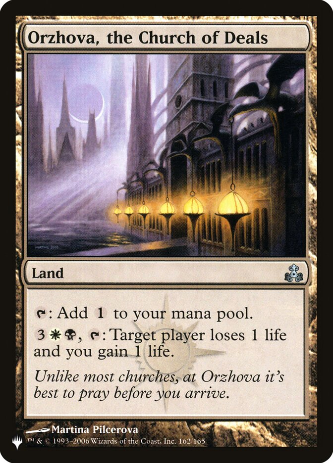 Orzhova, the Church of Deals [The List] | Total Play