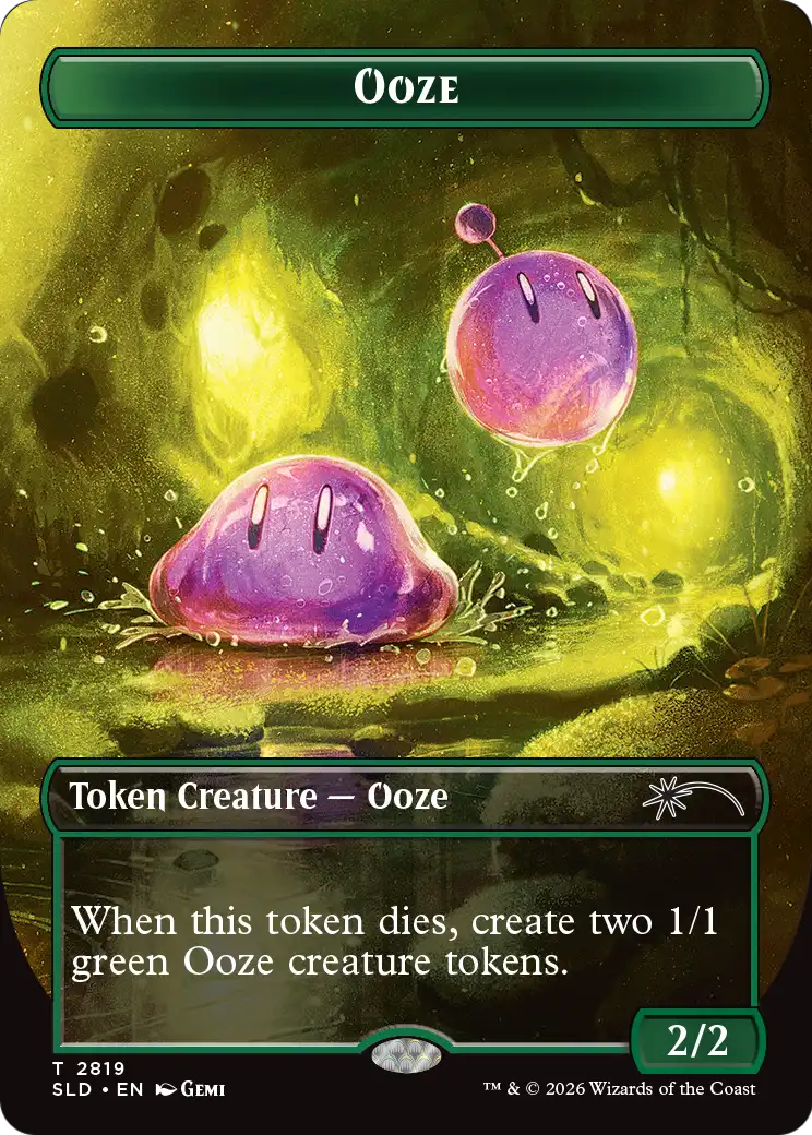 Ooze Token [Secret Lair Drop Series] | Total Play