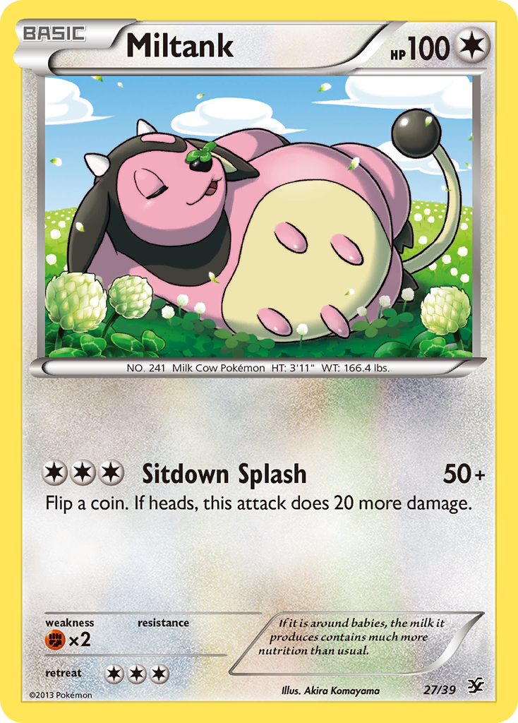 Miltank (27/39) [XY: Kalos Starter Set] | Total Play