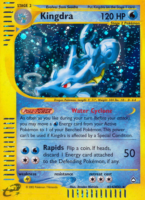 Kingdra (H14/H32) [Aquapolis] | Total Play