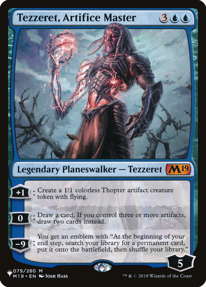Tezzeret, Artifice Master [The List] | Total Play