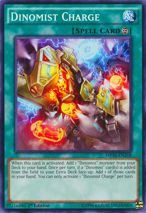 Dinomist Charge [MP16-EN218] Common | Total Play