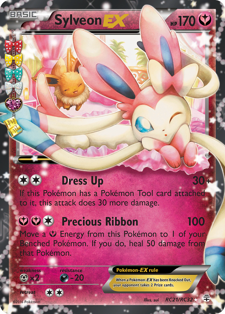 Sylveon EX (RC21/RC32) [XY: Generations] | Total Play