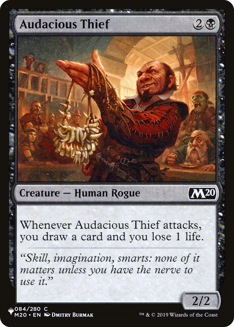 Audacious Thief [The List] | Total Play