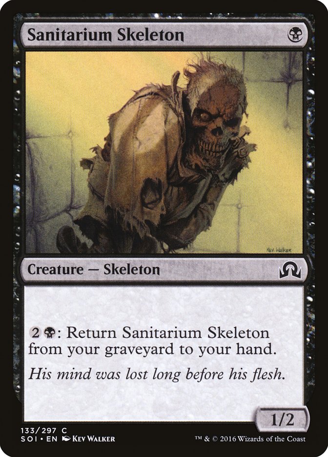 Sanitarium Skeleton [Shadows over Innistrad] | Total Play