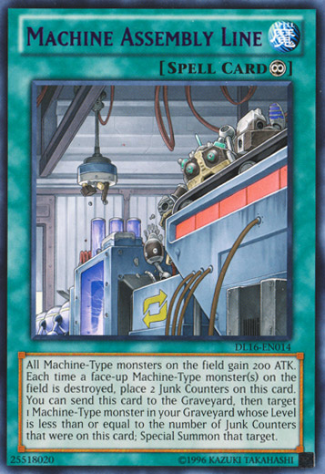 Machine Assembly Line (Purple) [DL16-EN014] Rare | Total Play
