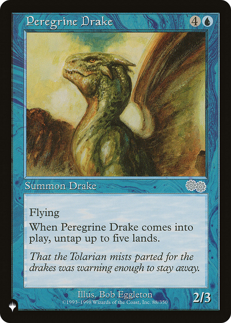 Peregrine Drake [The List] | Total Play