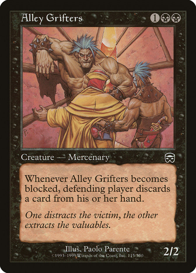 Alley Grifters [Mercadian Masques] | Total Play