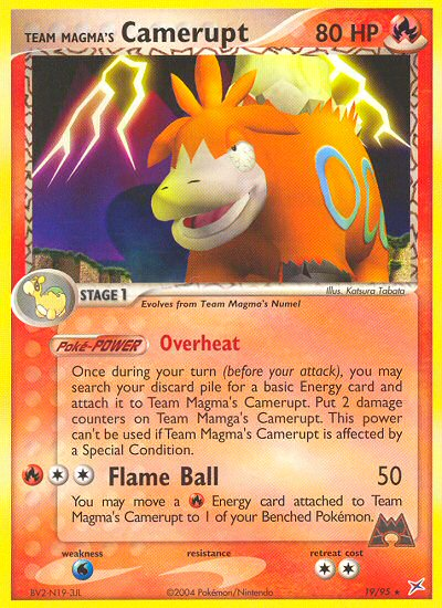Team Magma's Camerupt (19/95) [EX: Team Magma vs Team Aqua] | Total Play