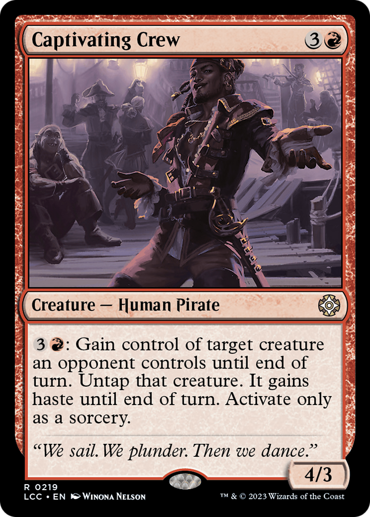 Captivating Crew [The Lost Caverns of Ixalan Commander] | Total Play