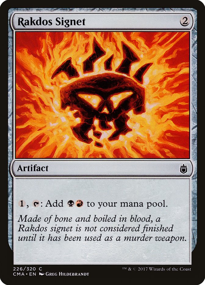 Rakdos Signet [Commander Anthology] | Total Play