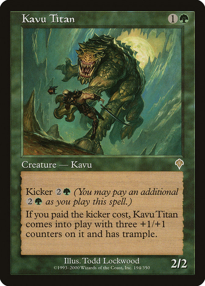 Kavu Titan [Invasion] | Total Play